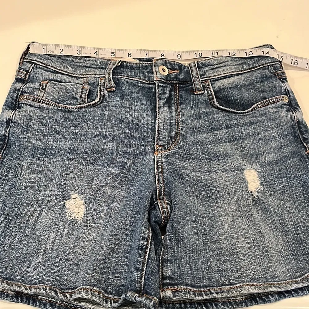 Pilcro and the Letterpress Anthropologie Slim Boyfriend Short Size 27 - Image 5