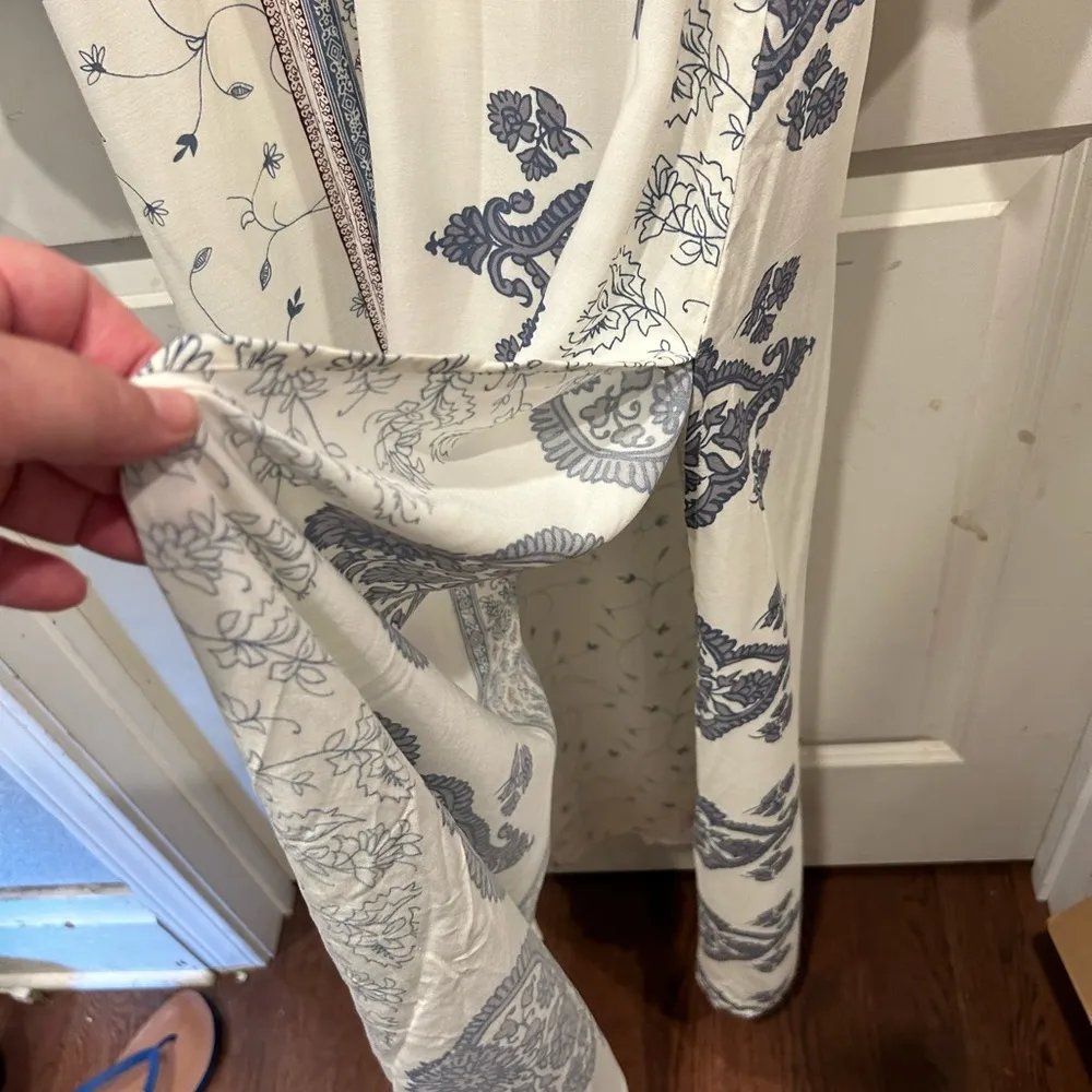 O'Neill Boho Bohemian Floral Kansas Long Sleeve Maxi Dress Size L NWT - Image 9