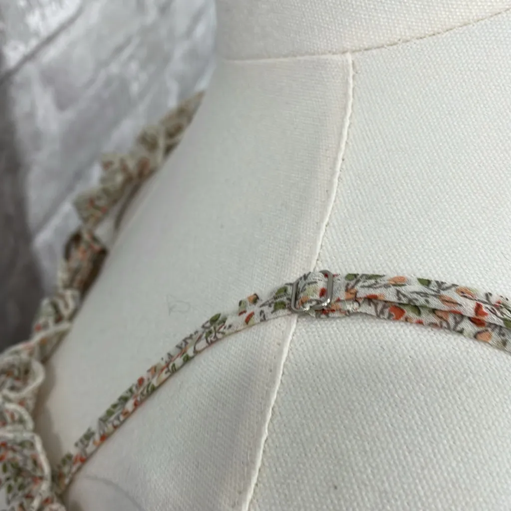 Lush Cream Floral Mini Dress - Image 7