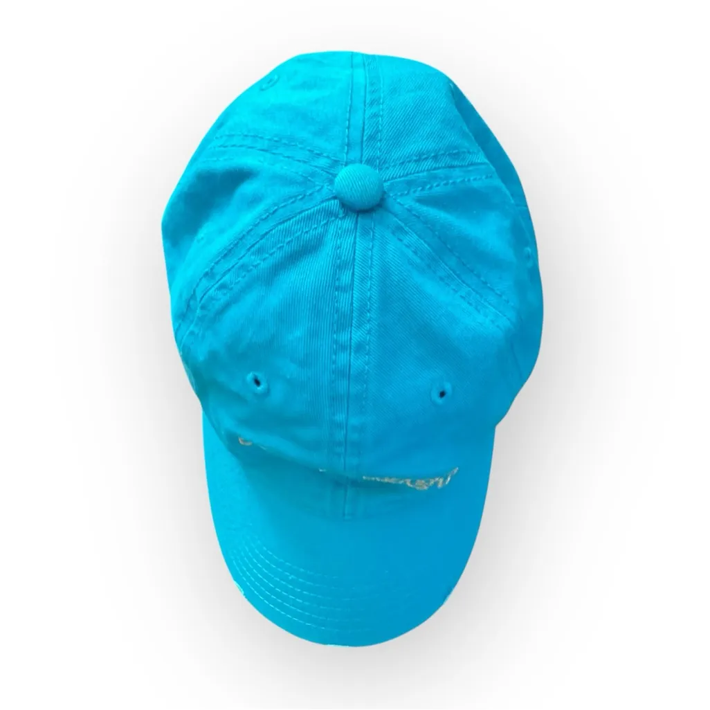 Aerie Sunrise Sunset Vibrant Blue Cap - Image 5