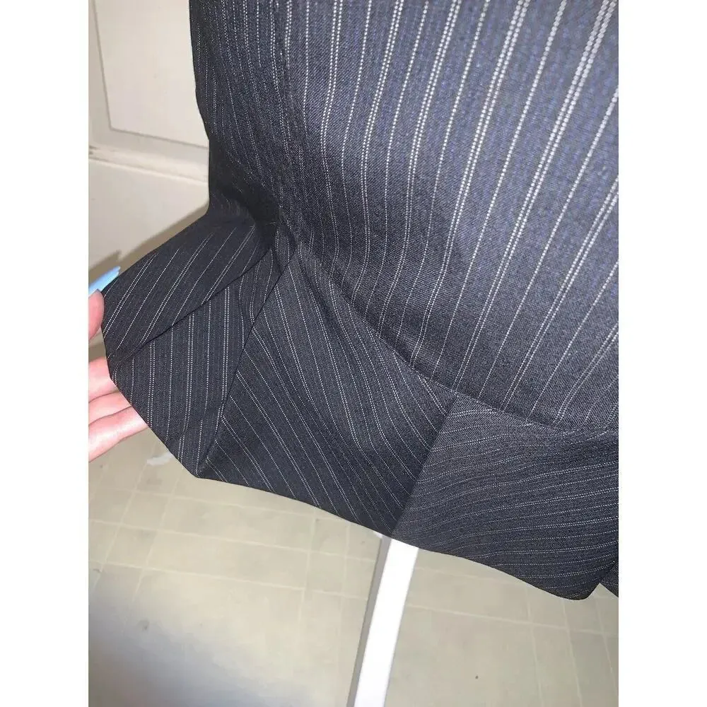 Club Monaco Skirt new pinstriped classic silk lined formal pencil business fall - Image 7