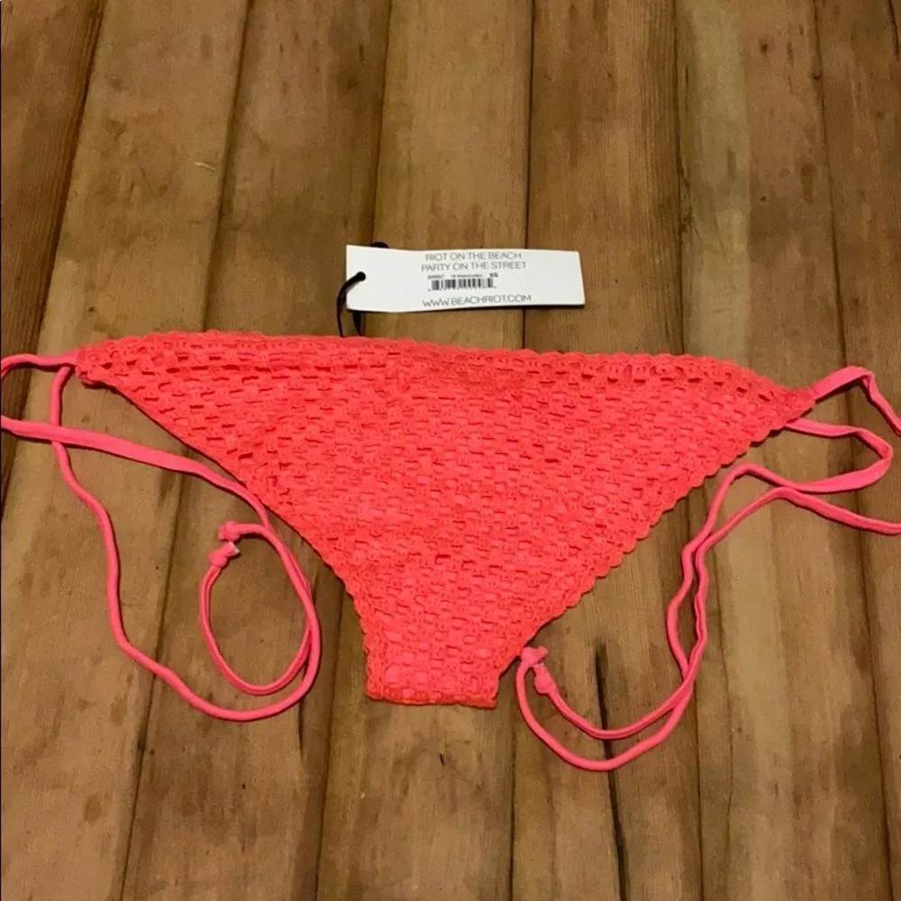 Beach Riot  Watermelon Hyper‎ Bikini Bottom nwt - Image 5