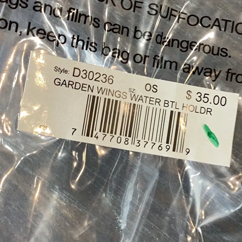 Brighton Garden Wings Water Bottle Holder Butterfly Crossbody Bag - Image 7