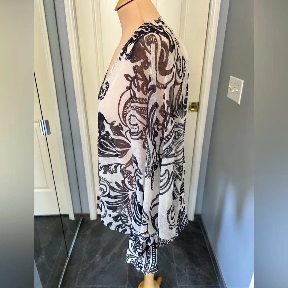 Anthropologie Lilka Lightweight Kimono Cardigan Topper‎ Boho Festival - Image 6