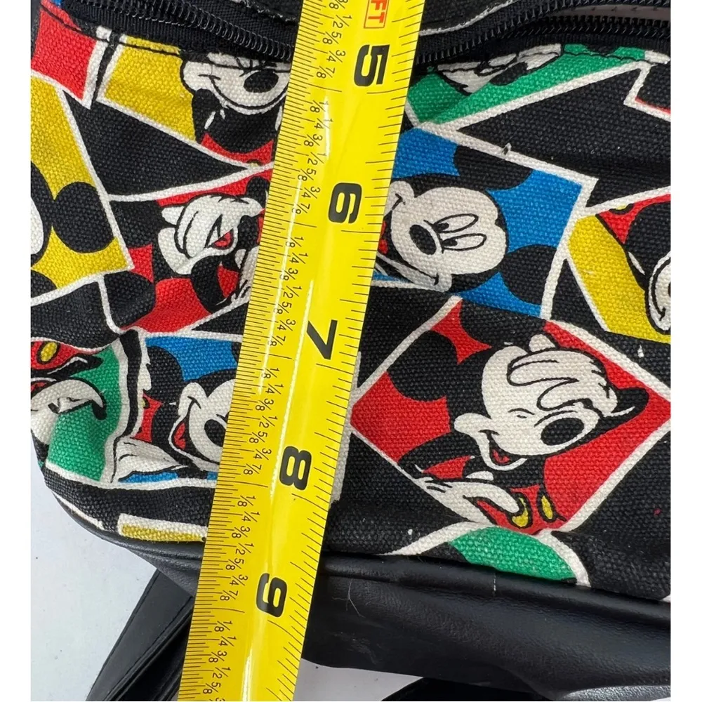 Mickey Unlimited vintage backpack purse colorful vacation sling bag mini - Image 5