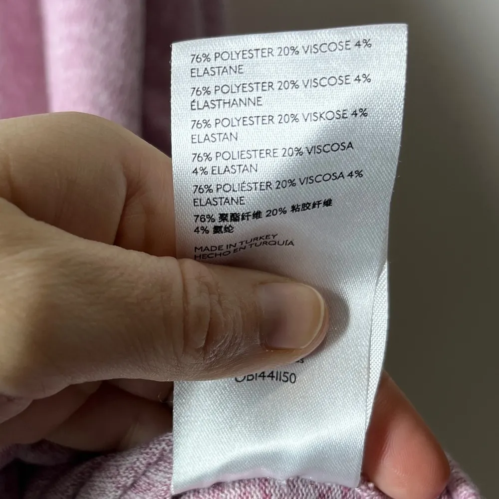 Anthropologie Maeve Tunic Cowl Neck Sweater Medium Relaxed Soft Pink Oversized - Image 13