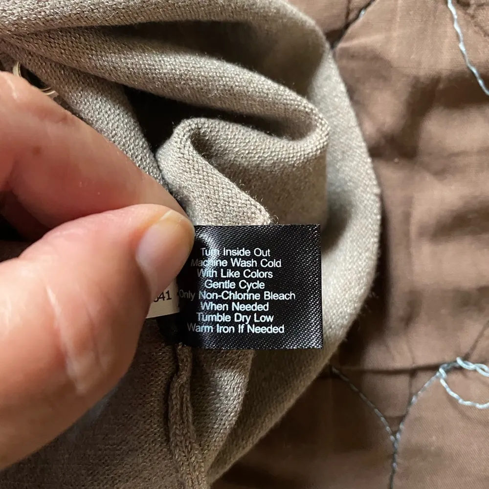 Lane Bryant Tan Grommet Sweater Size 14/16 - Image 5