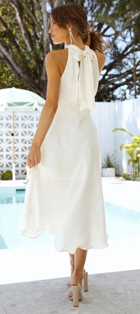 NO TEARS HERE MAXI DRESS CREAM  - Image 2