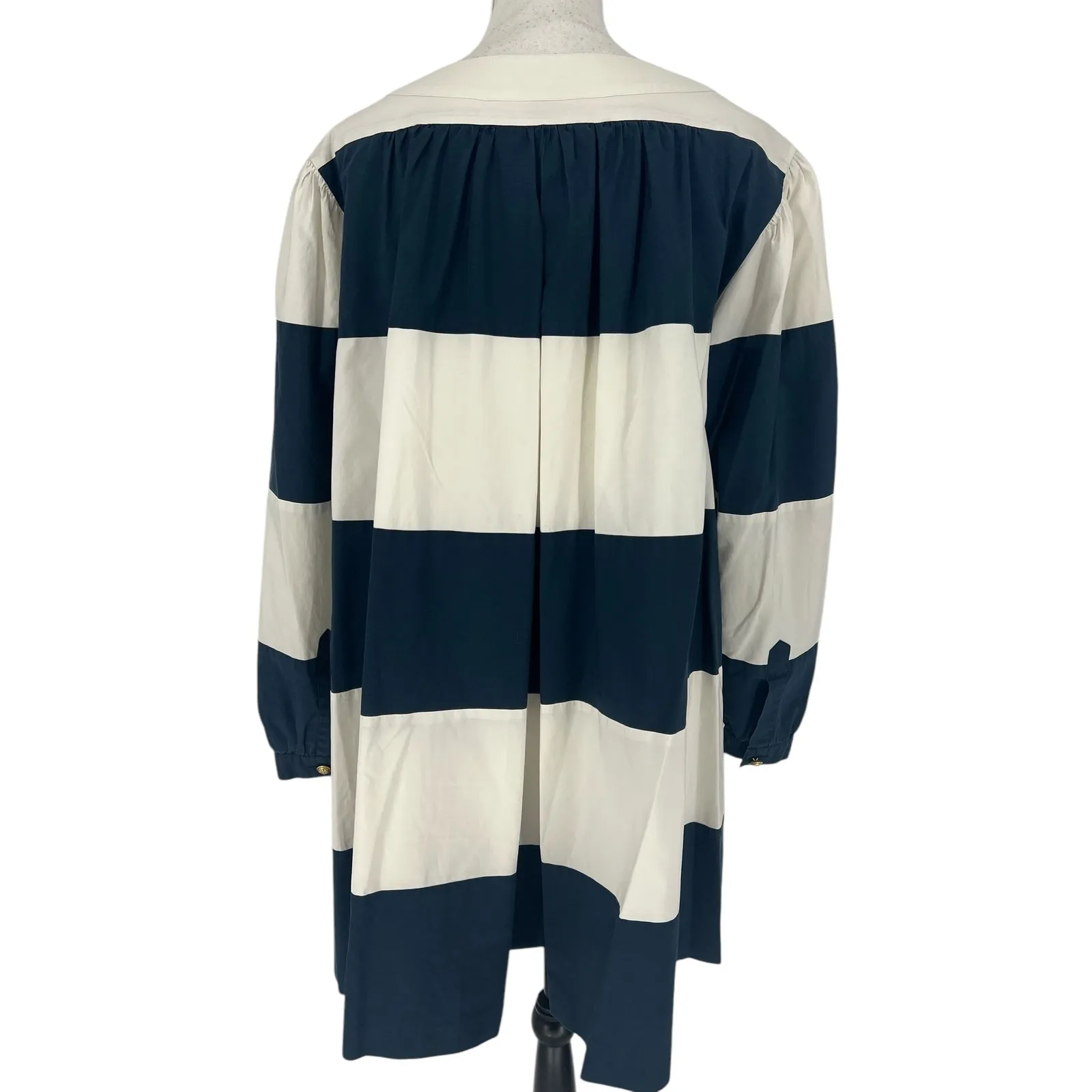 Moschino Couture Vintage Cruise me Baby Stripe Button Front Dress - Image 15