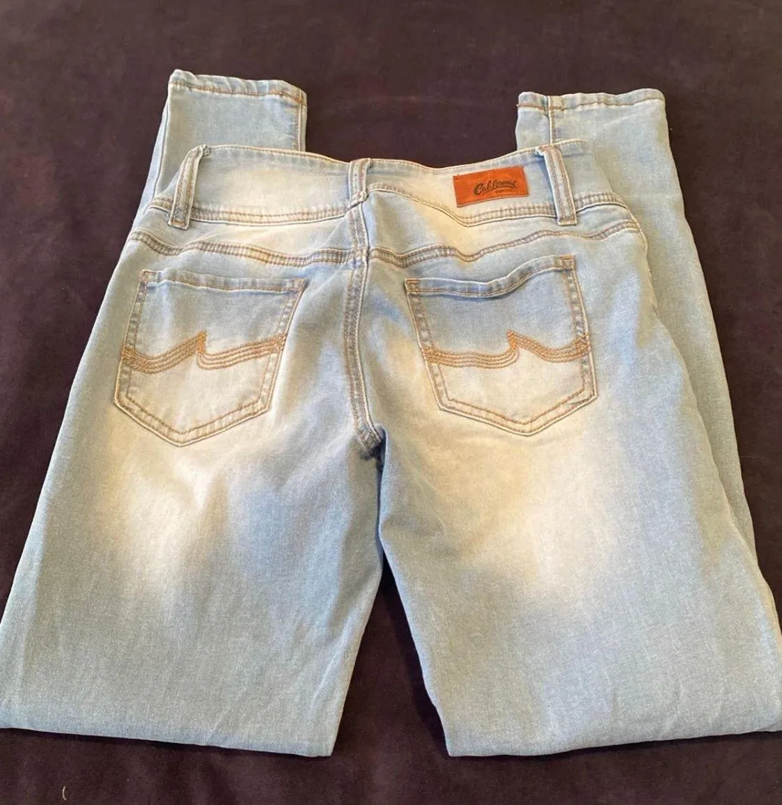 California Jeans Size 7 Colombian Jeans Blue - Image 3