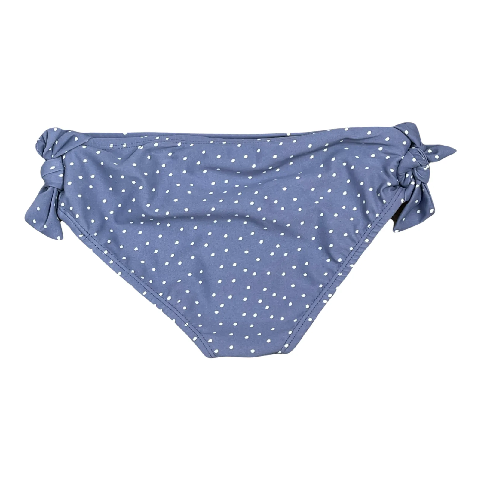 Jessica Simpson Womens Swimwear‎ Bikini Bottom Size 10 Blue With White Dots - Image 4