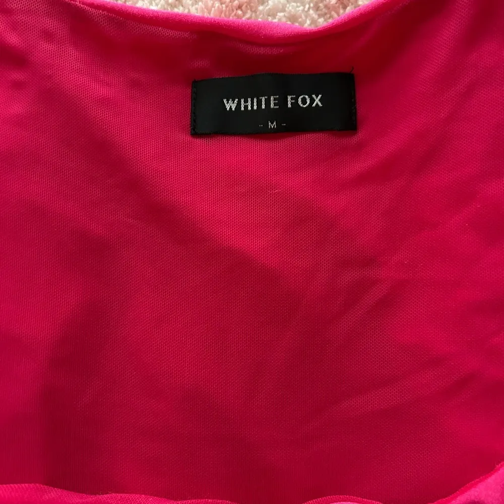 Pink White Fox Set: Mini skirt AND crop top - Image 4
