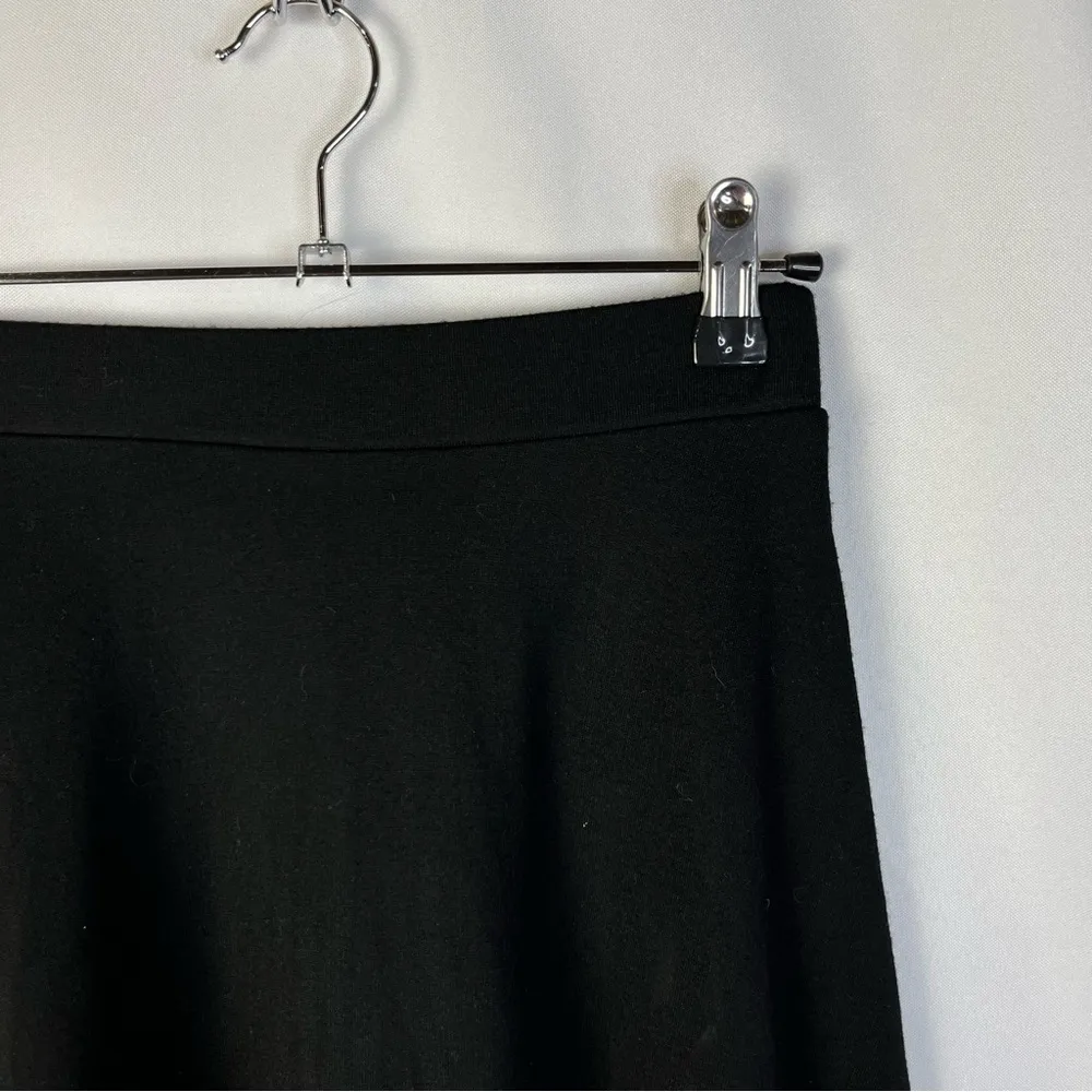 H&M Divided Black Banded Circle Skater Skirt XS - Image 3