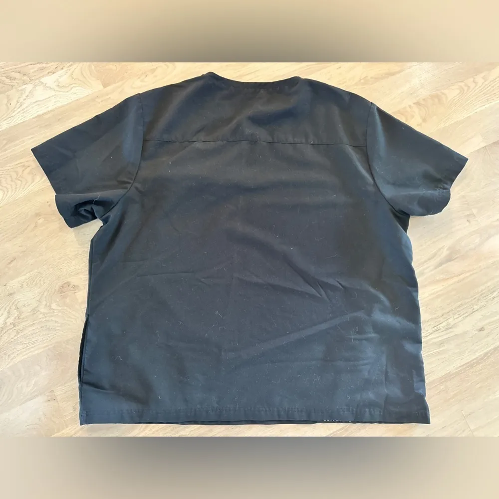 Jaanuu unisex scrub top black size 3x - Image 2