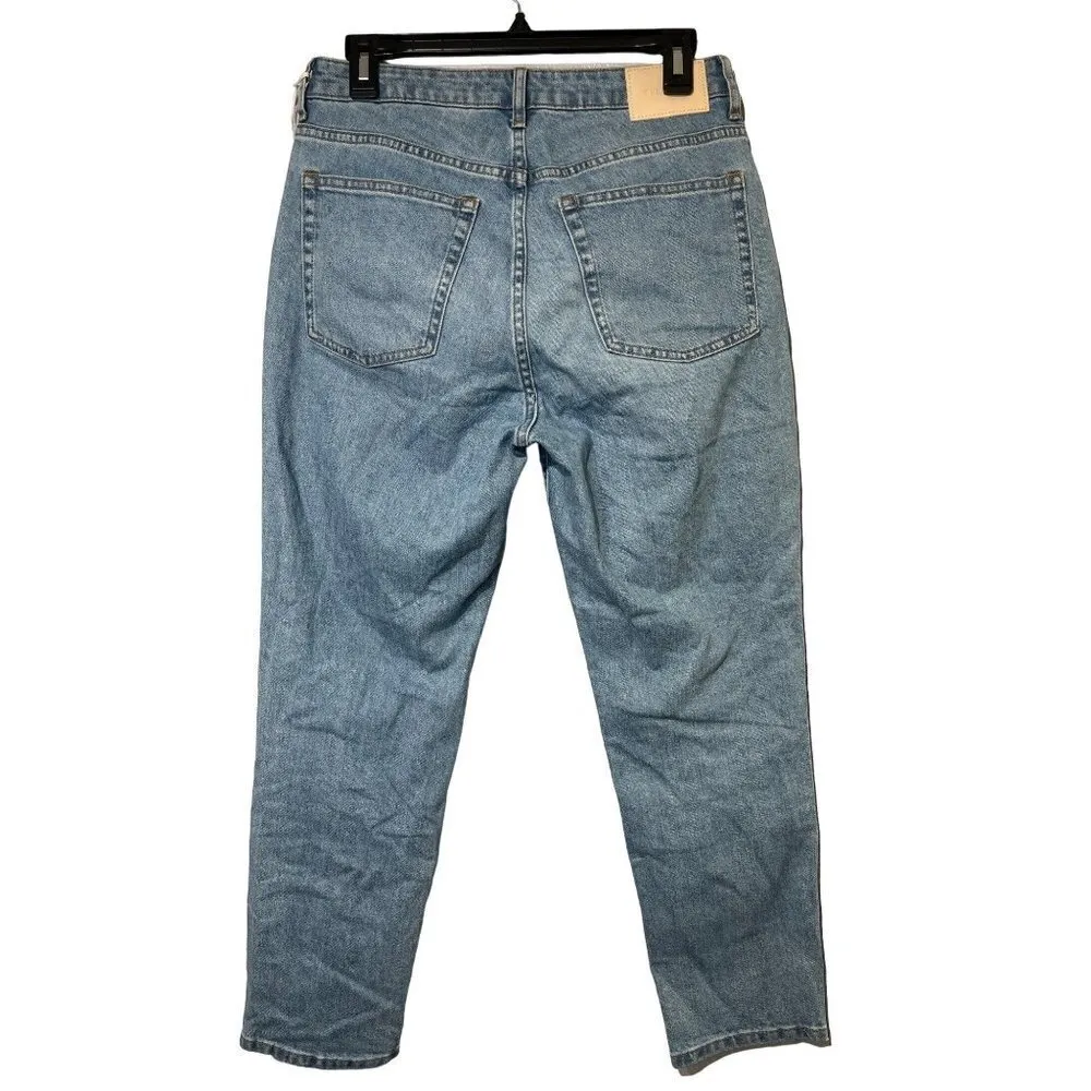 Everlane The Curvy Cheeky Straight Jeans in Sky Blue Wash 26 New Denim Pants - Image 7