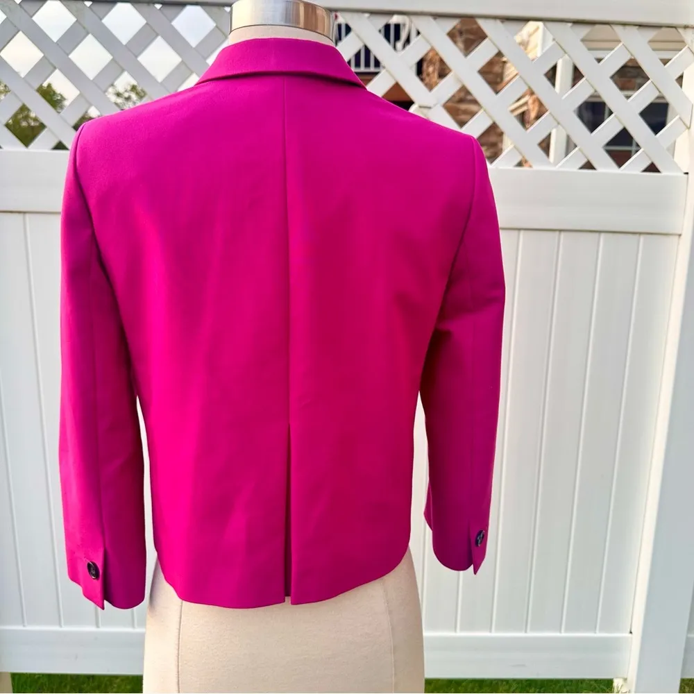 Ann Taylor Petite Fuchsia Suit Jacket - Image 10