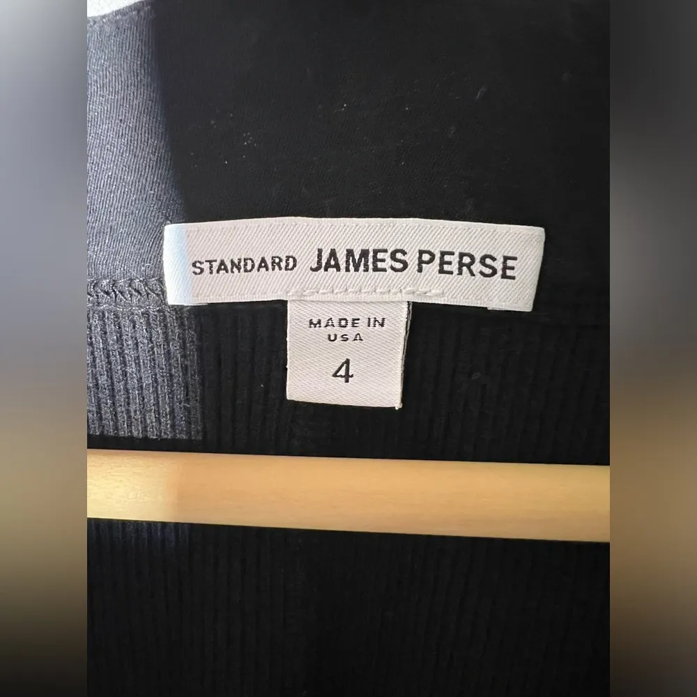 James Perse Standard Rib Henley Dress | 4 - Image 3