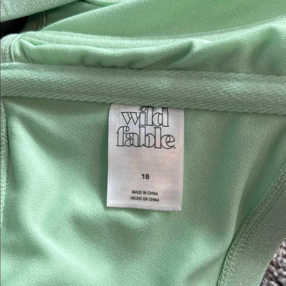 Wild Fable Shimmery Mint Green Bikini Top. Plus size 18. - Image 4