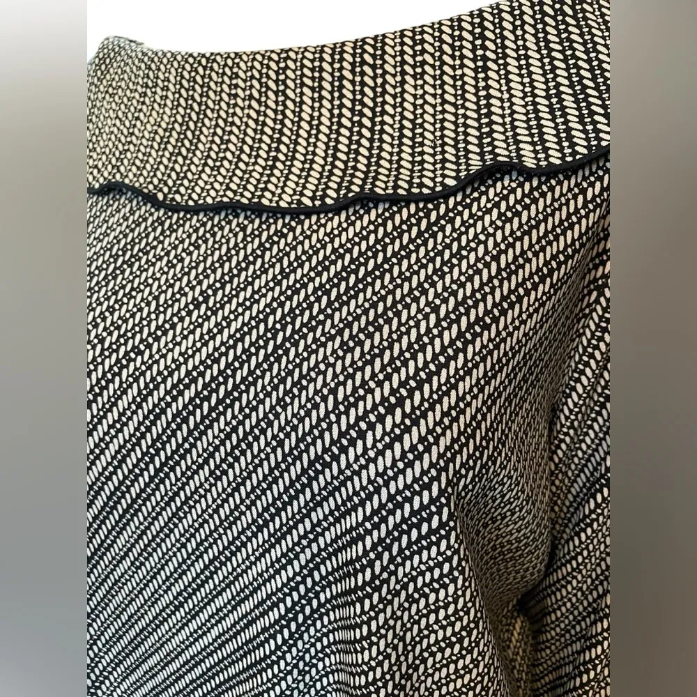 Notations Vintage Y2K Tan Black Goth Grunge Witchy Whimsygoth Alt Ruffle Top - Image 2