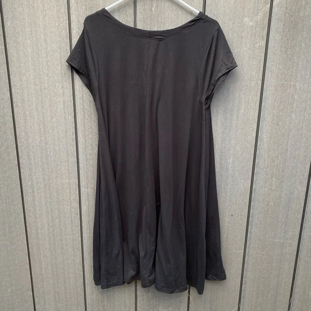 Hot Kiss Tunic Dress Black - Image 4