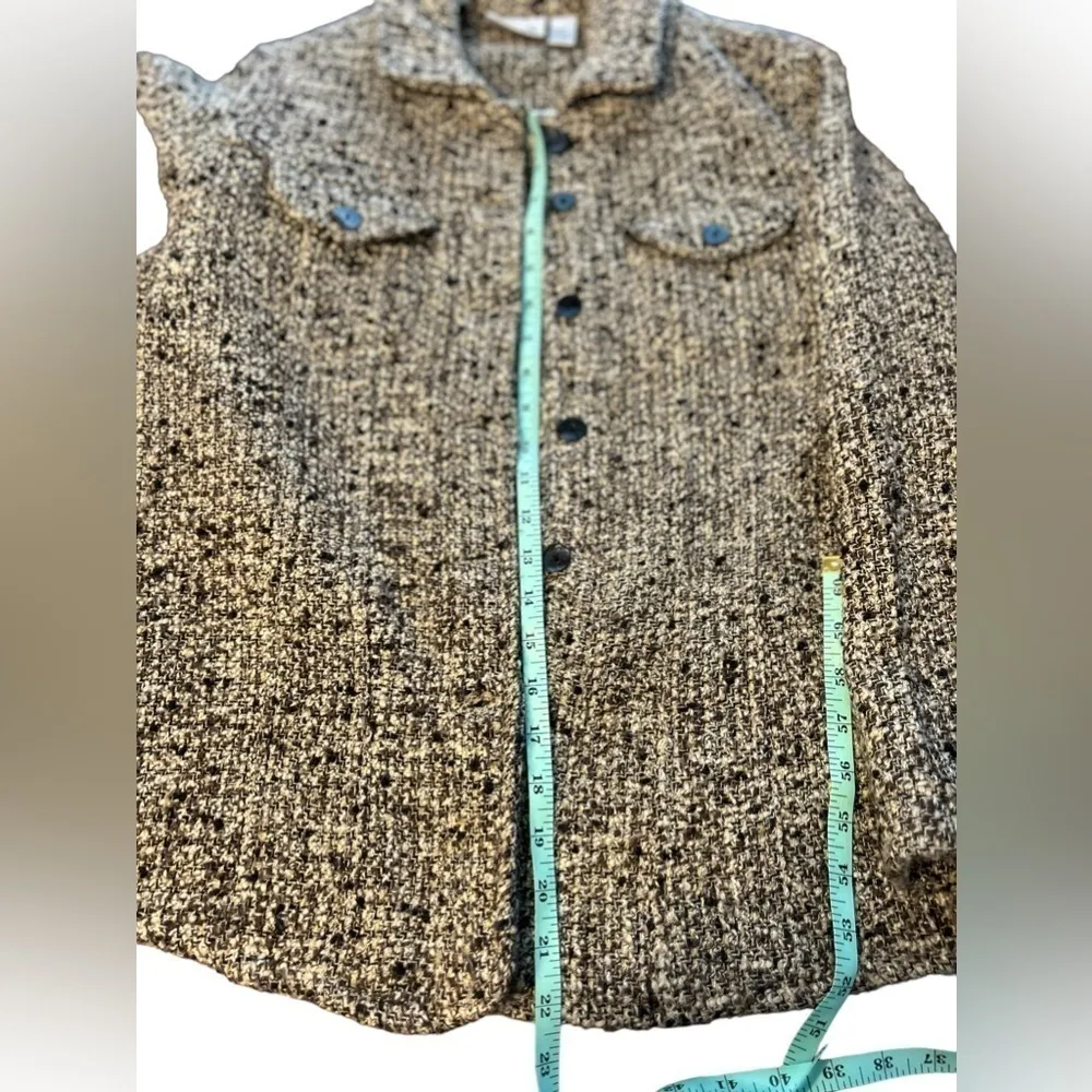Chico’s wool blend Jacket‎ Chicos size 2 - Image 6