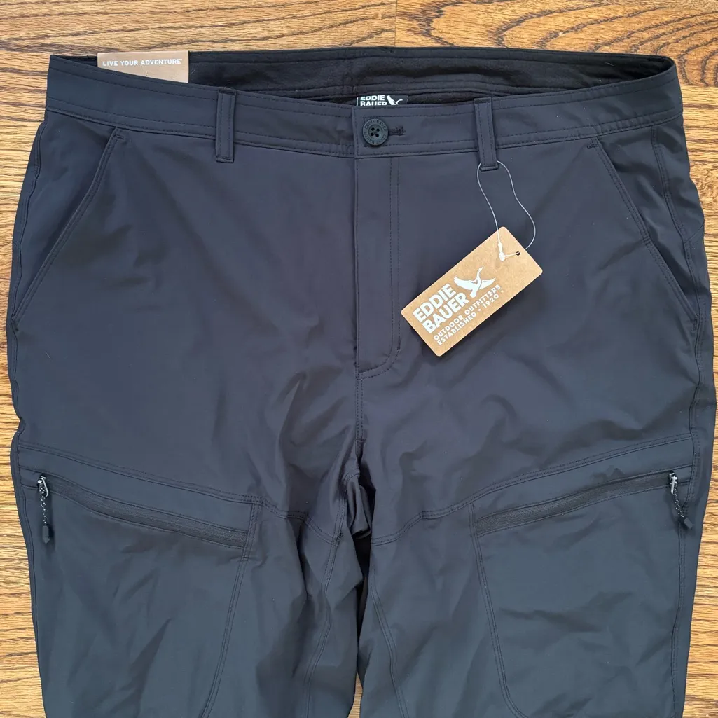 Eddie Bauer Flexxion Lined 2.0 Midrise Straight Leg Pants - Image 4