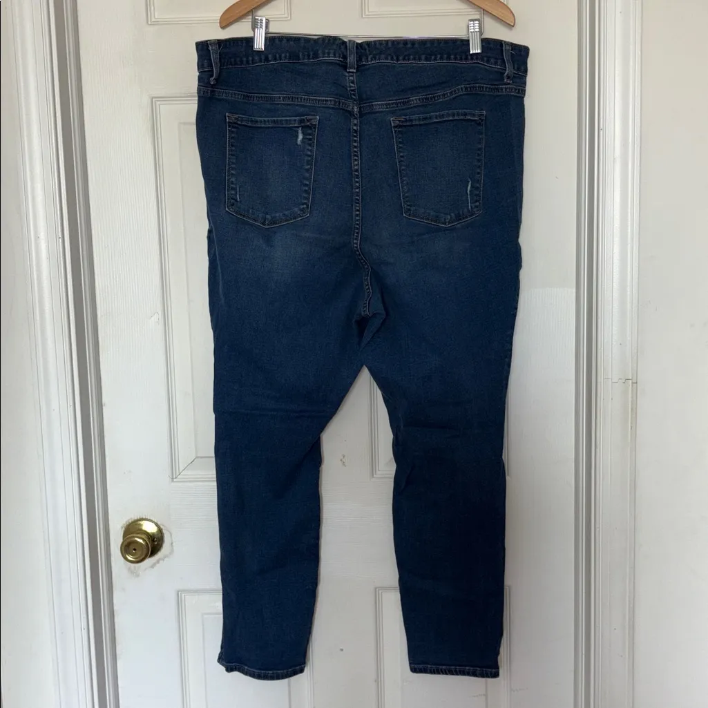 Old Navy Distressed High-Rise Rockstar Jeans - Image 2