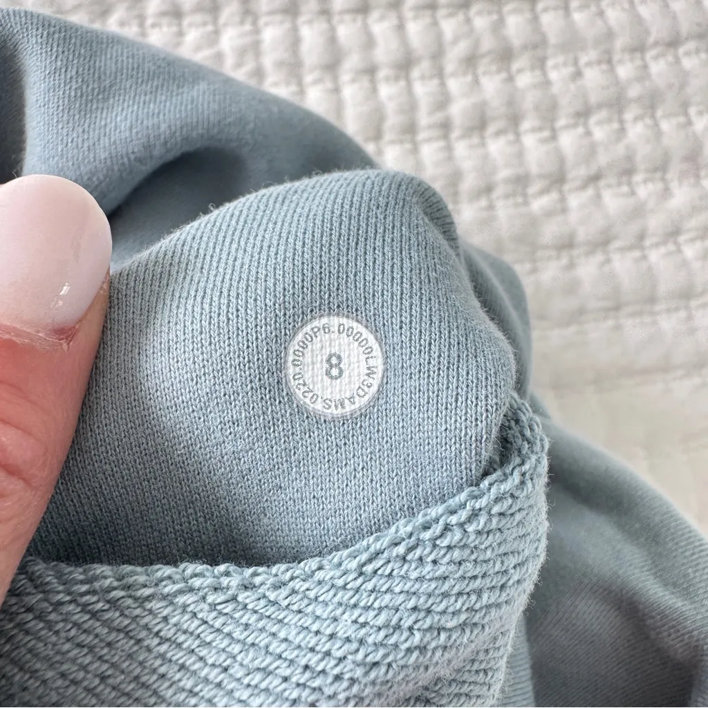 Lululemon All Yours Hoodie Terry Blue Cast - Image 13