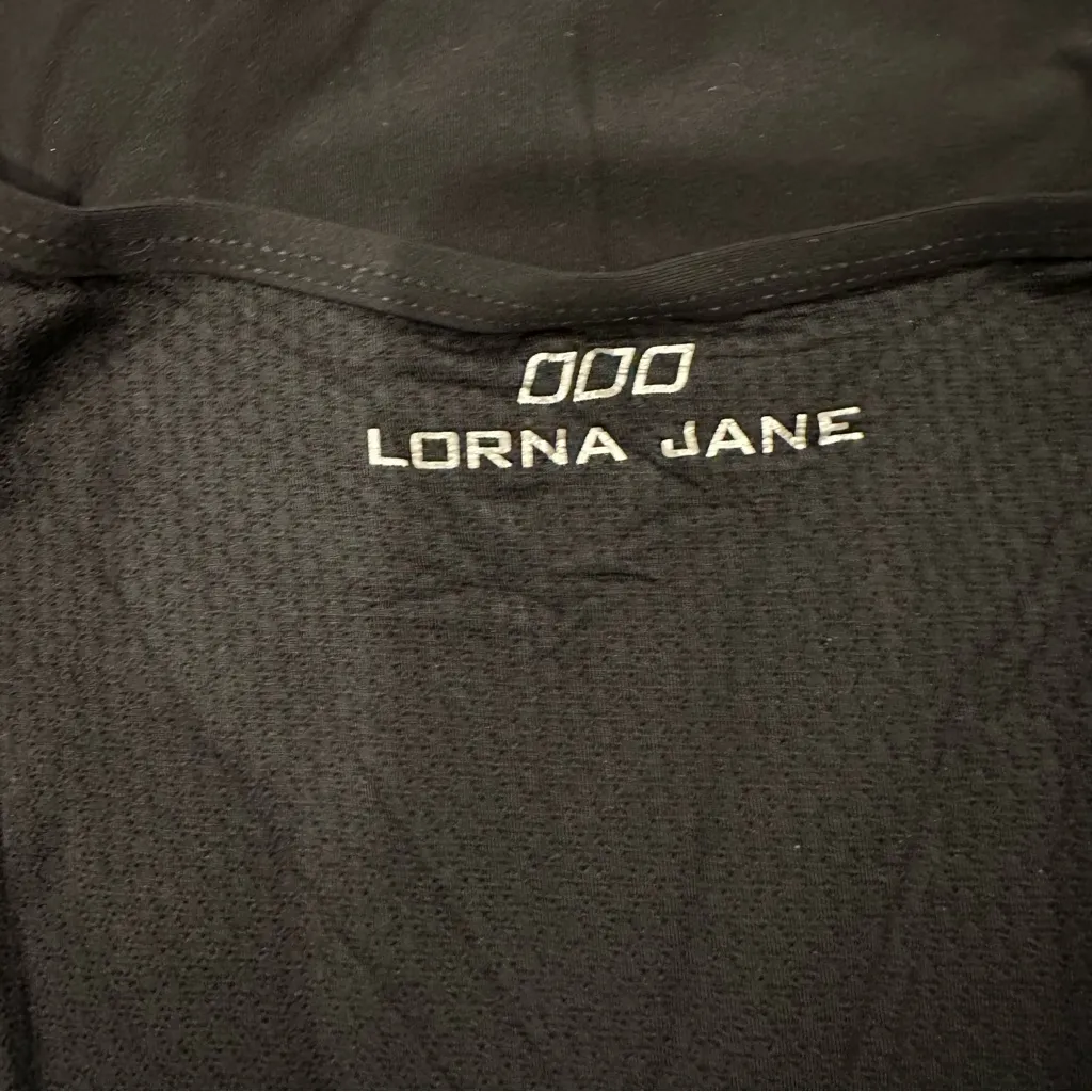 Lorna Jane open back Black Long Sleeve active Women's Top - Image 7