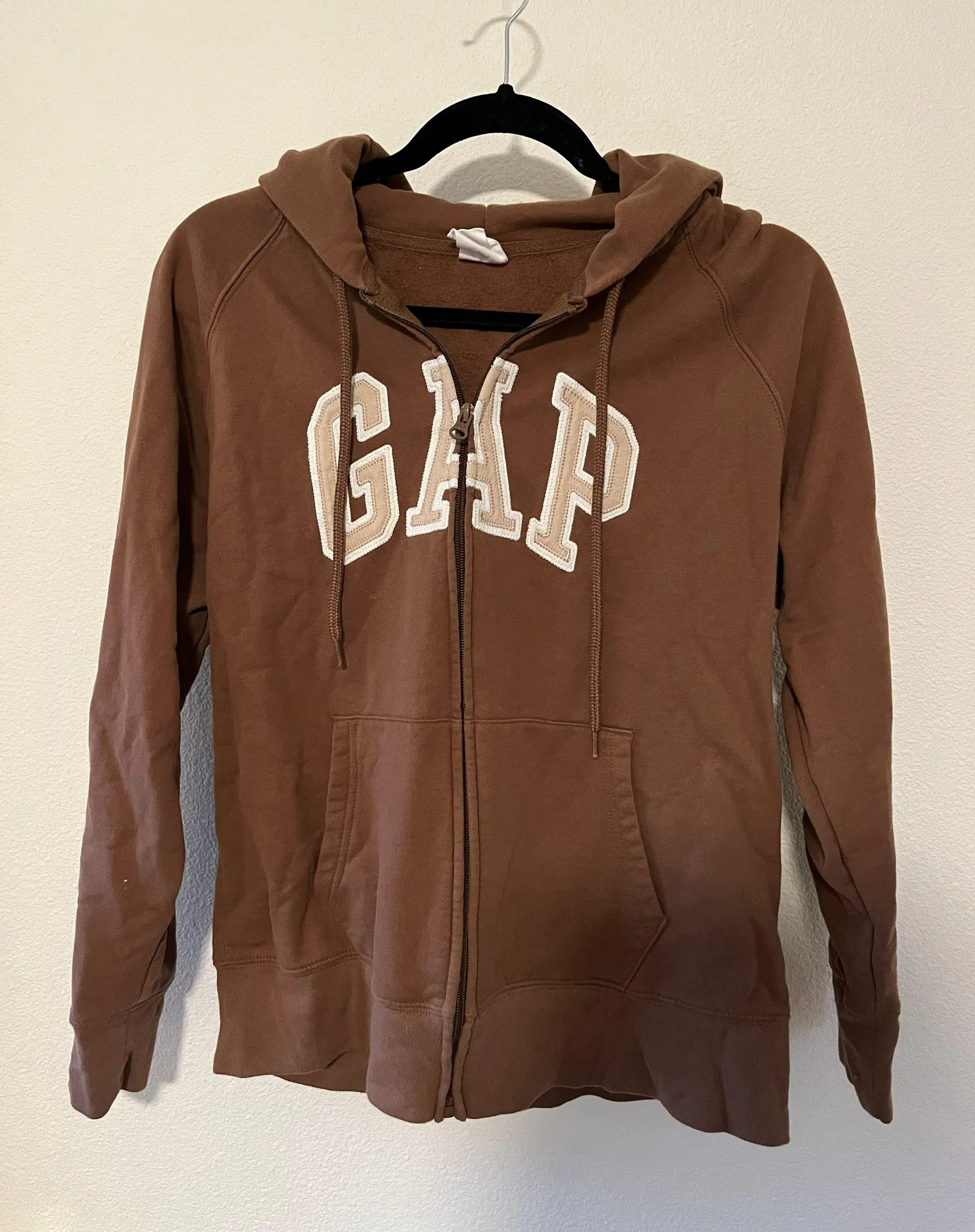 Gap Brown Zip Up Hoodie - Image 2