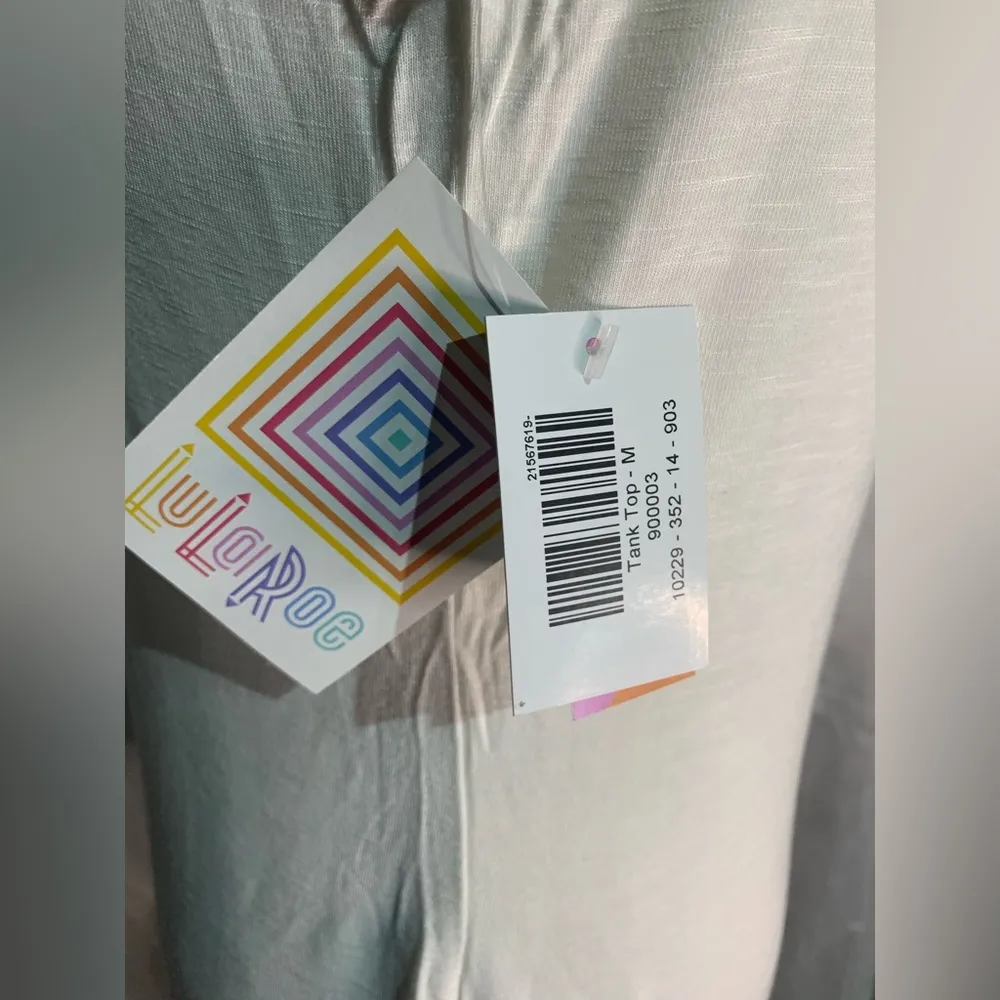 Lularoe Ivory White Tank Top - Image 5