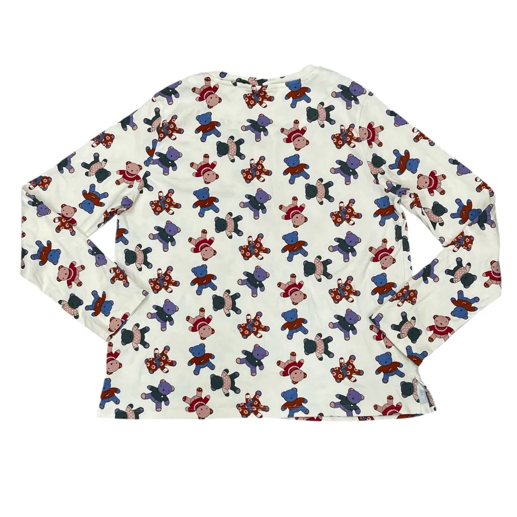 Vera Bradley Cotton Teddy Bear Pajama Top - Image 2