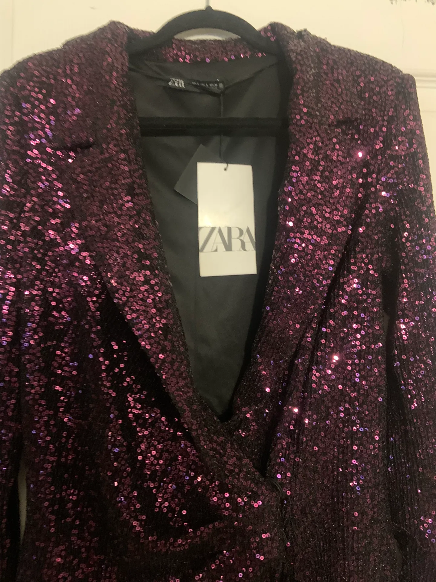 ZARA Sequin Blazer Dress - Image 3
