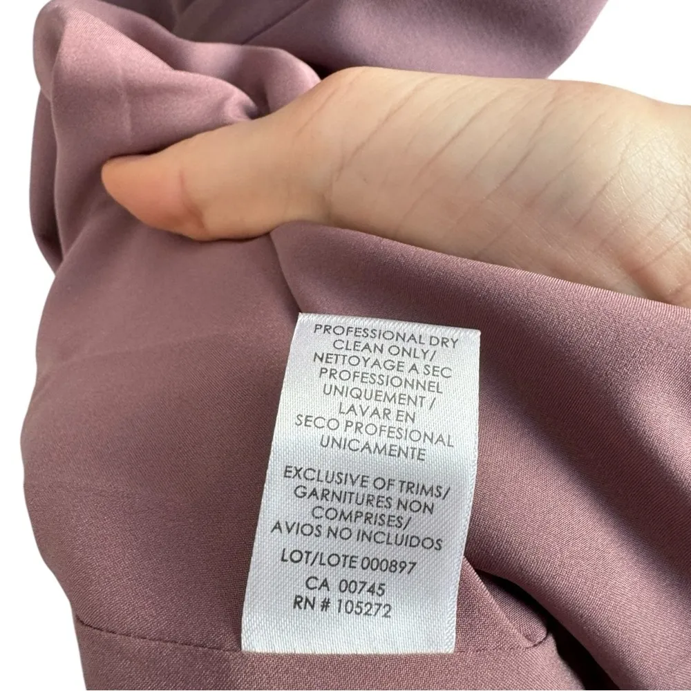Kay Unger‎ Anya Midi Dress Pink Mauve 6 - Image 13