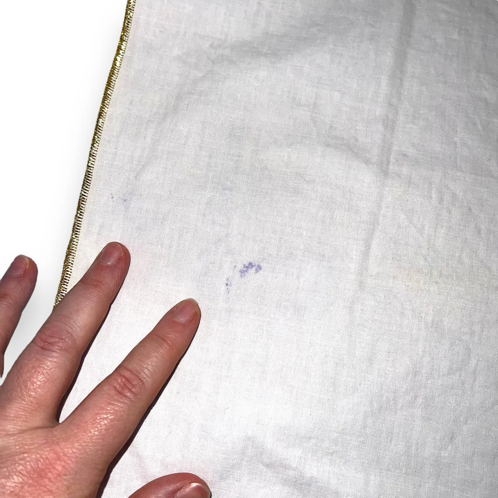 Vintage Great Smoky Mts National Park Souvenir Scarf Bandana Pale Pink - Image 11