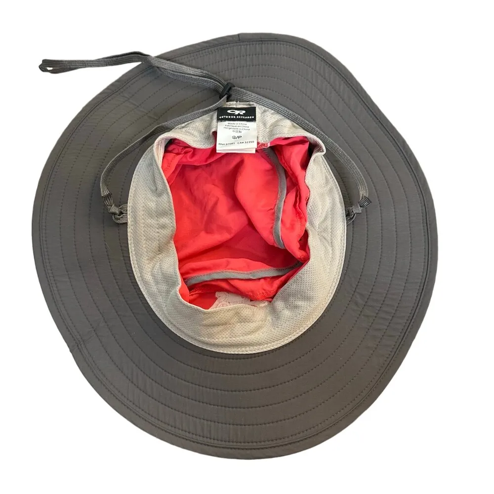 Outdoor Research Women's Solar Roller Hat #80642 Desert Sunrise/Dark Grey Small Pink - Image 7