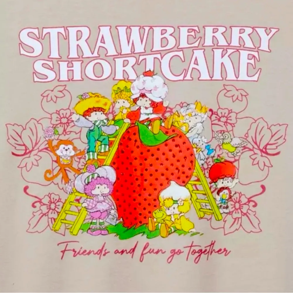 Strawberry Shortcake Classic Cotton Crew Tee - Image 3