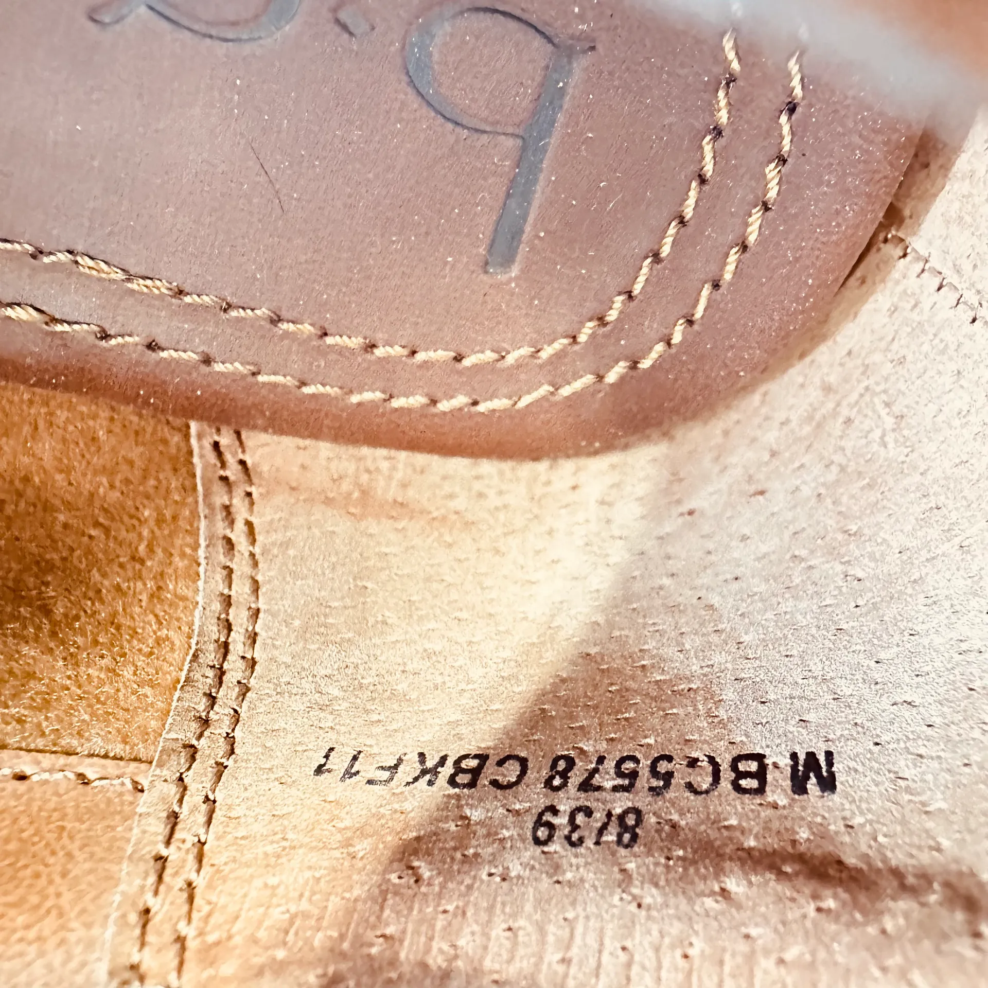 Distressed leather Block Heel Ankle Boots Size 8 in Brown - Image 7