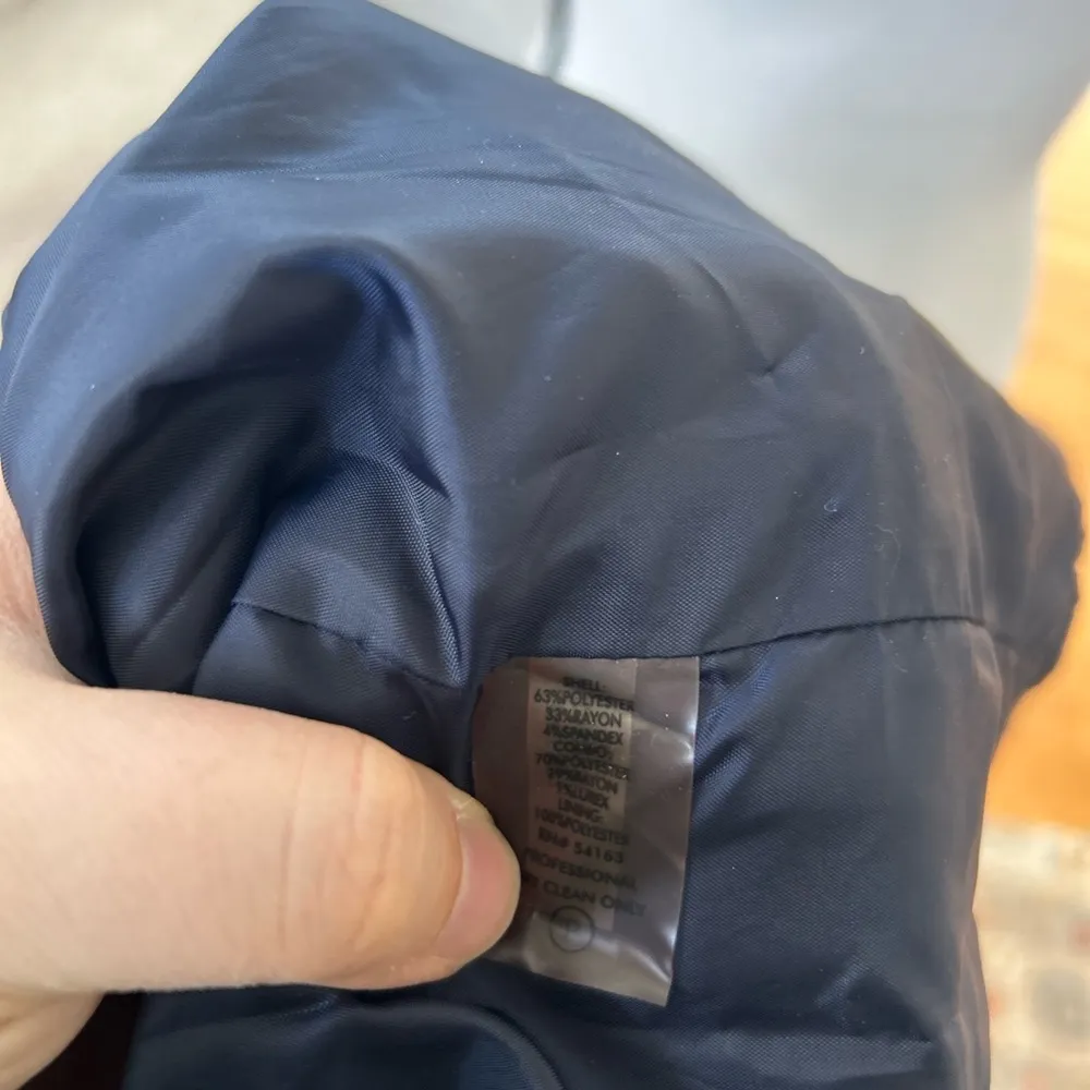 Calvin Klein Navy & White Boucle Sheath Dress - Image 5