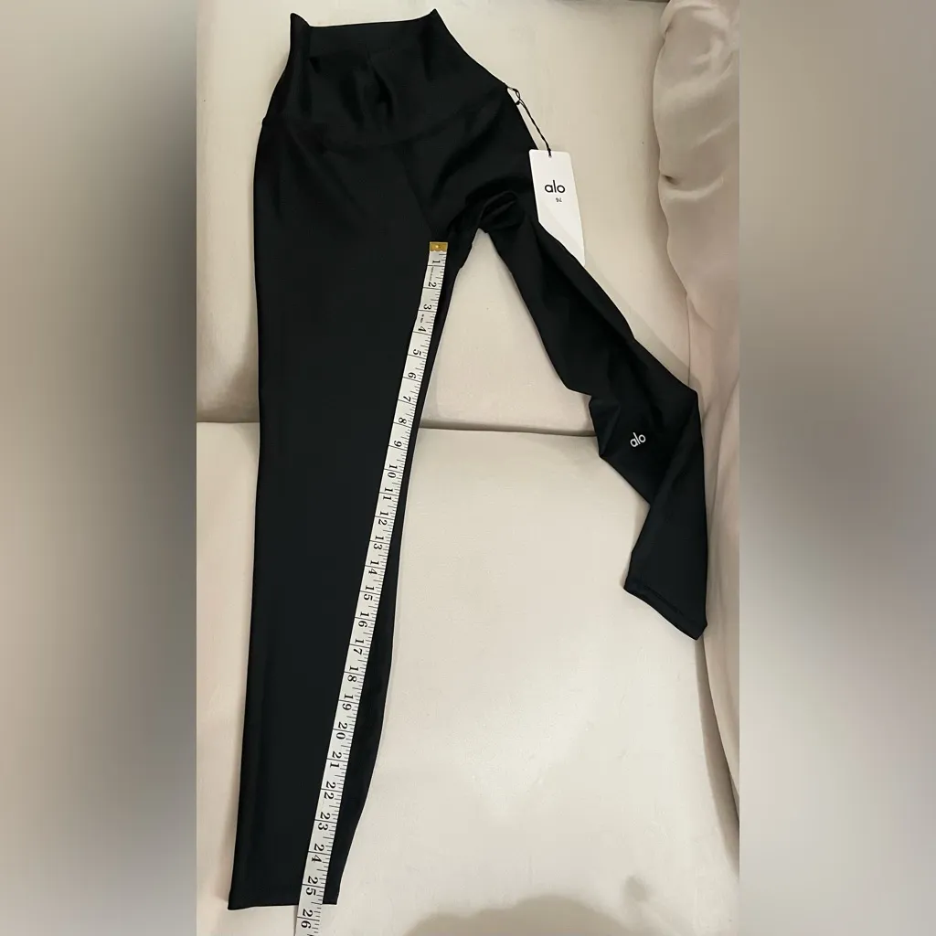 Alo Yoga NWT 7/8 High Waisted Airlift Leggings Black Color Size XS - Image 7
