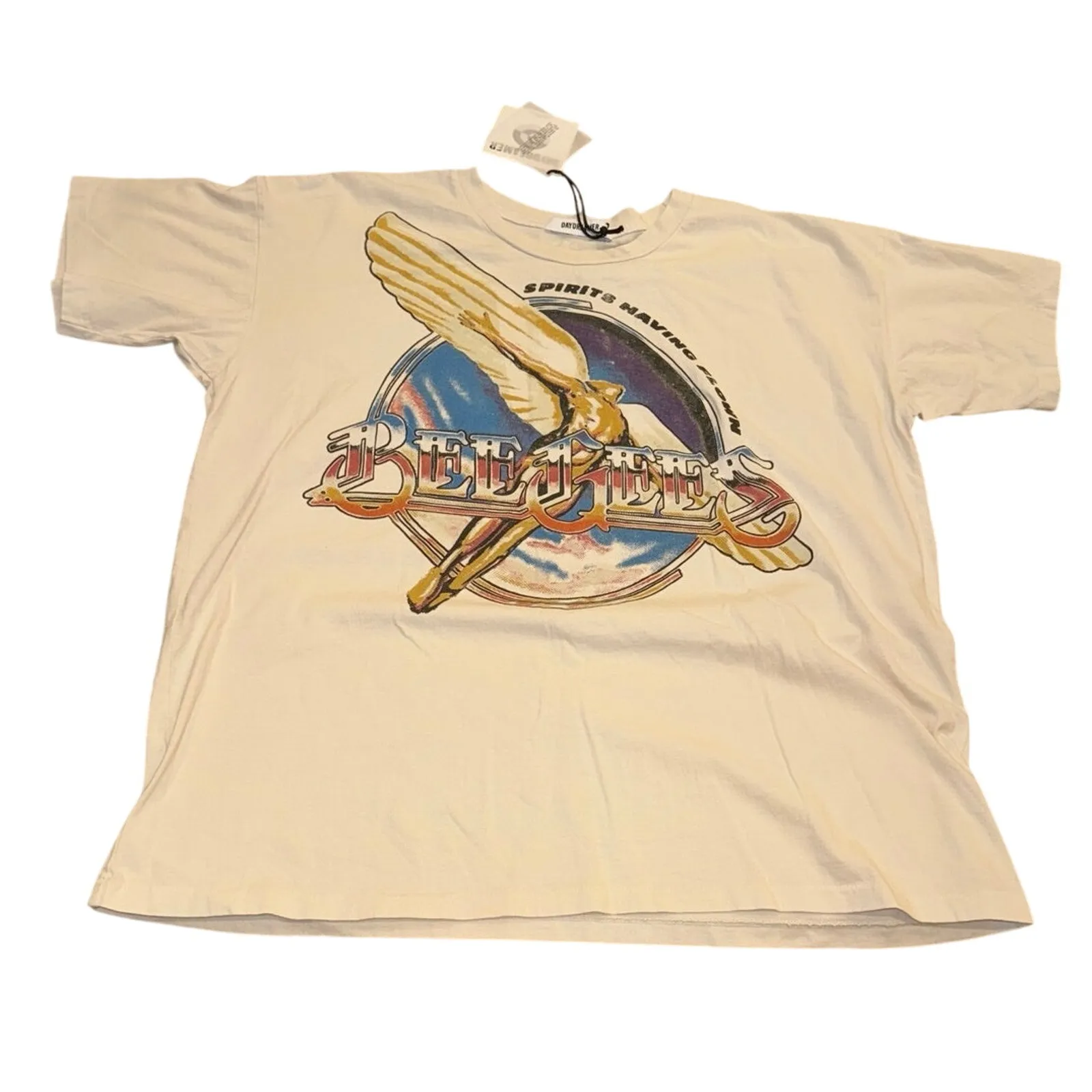 DAYDREAMER Bee Gees Spirits Having Flown Merch Tee Size Small / P2P 23.25” New - Image 7