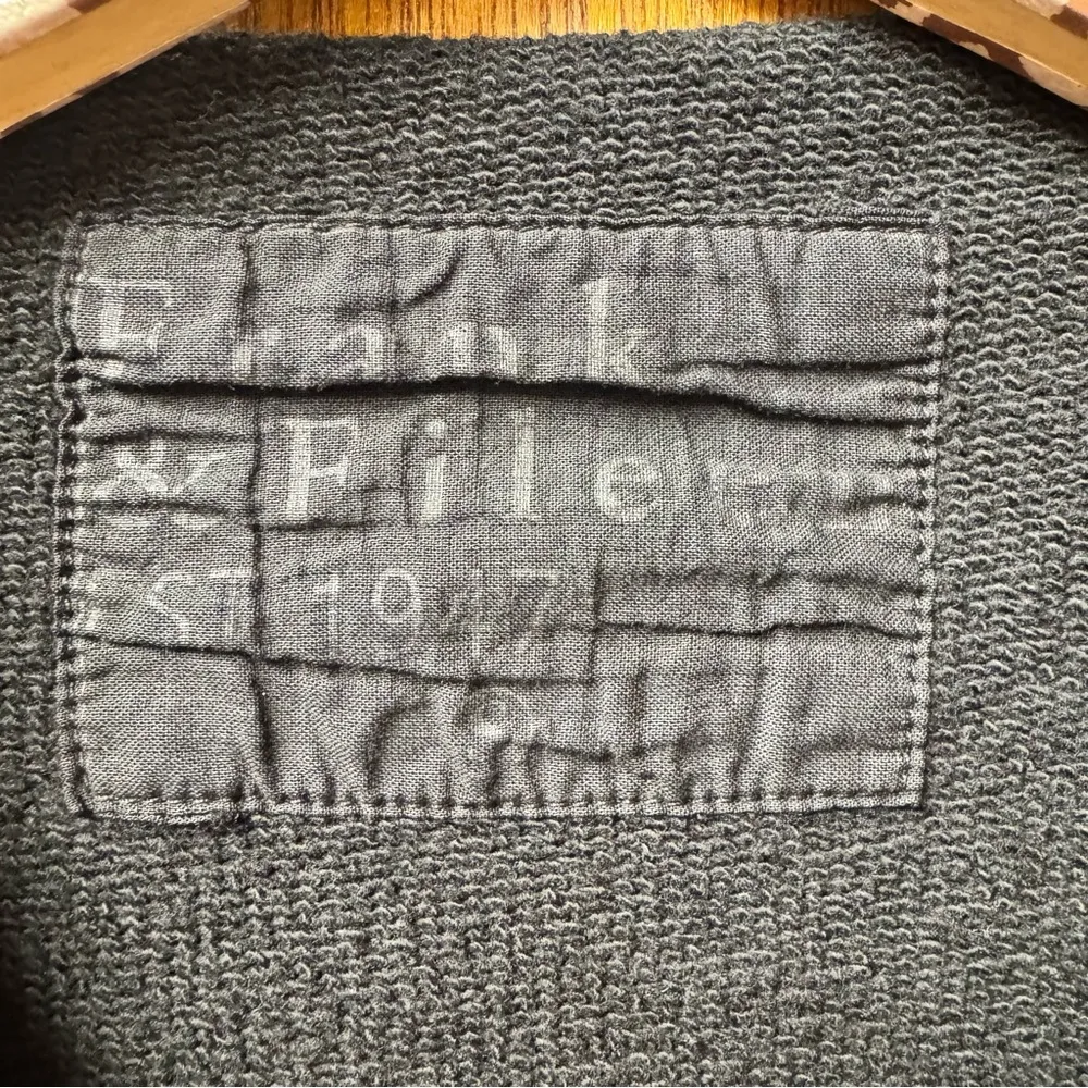 Frank & Eileen Isabelle Party Sweatshirt Midi Dress Triple Fleece Black Small S - Image 7