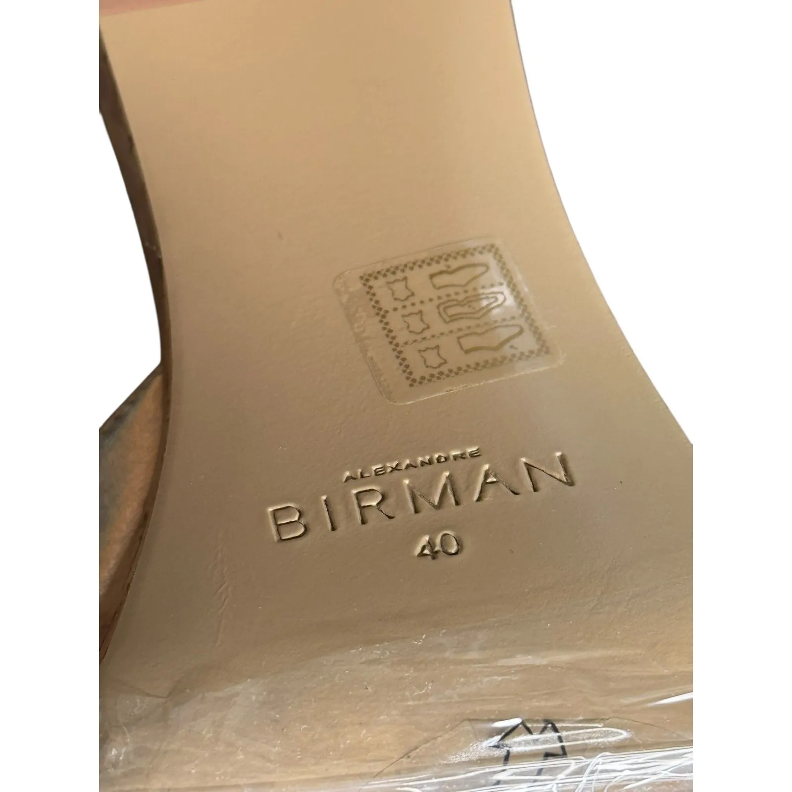 Alexandre Birman NIB Maxi Clarita Flare 120 in Golden Size 40 (IT) - Image 8