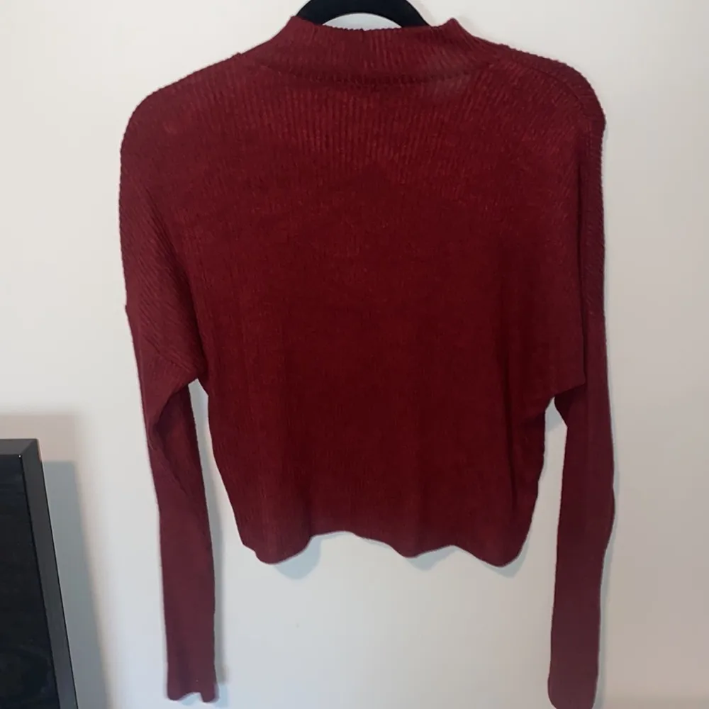 GARAGE Burgundy Turtleneck - Image 3