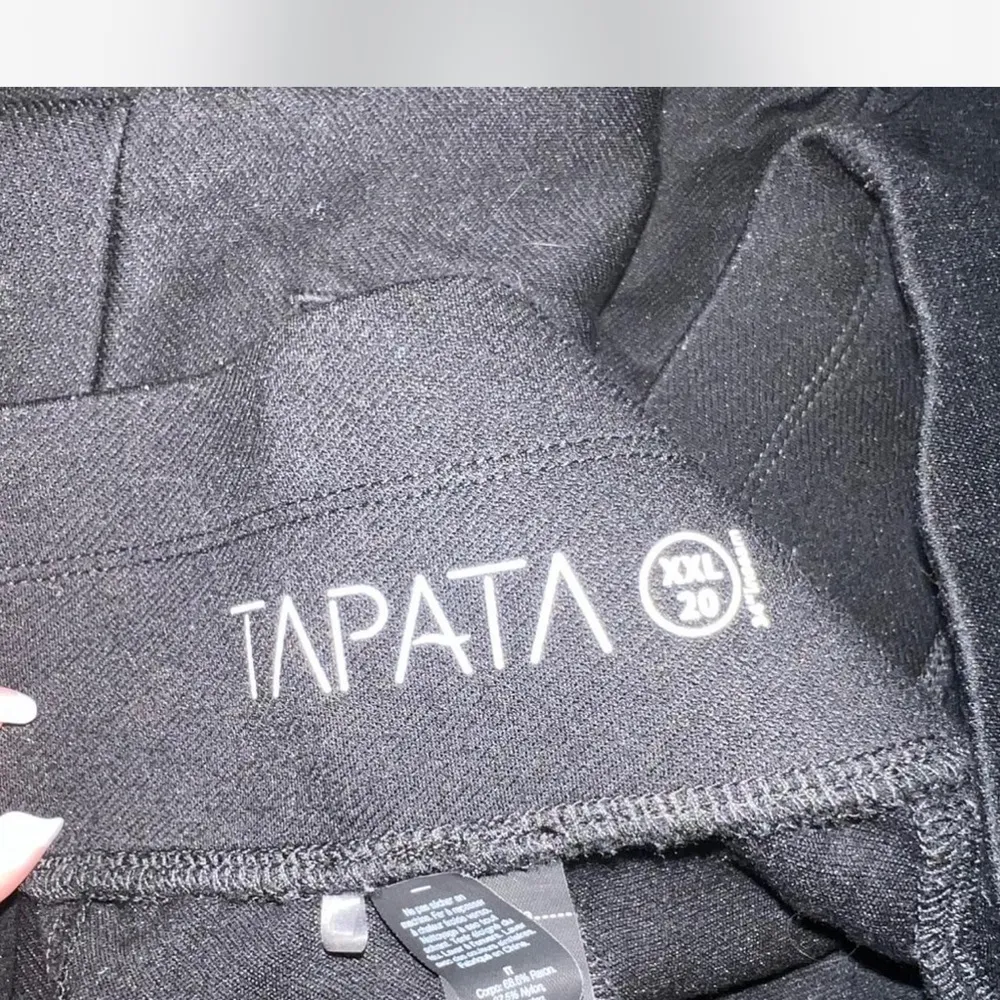 Black Flare Leggings Size XXL - Image 3