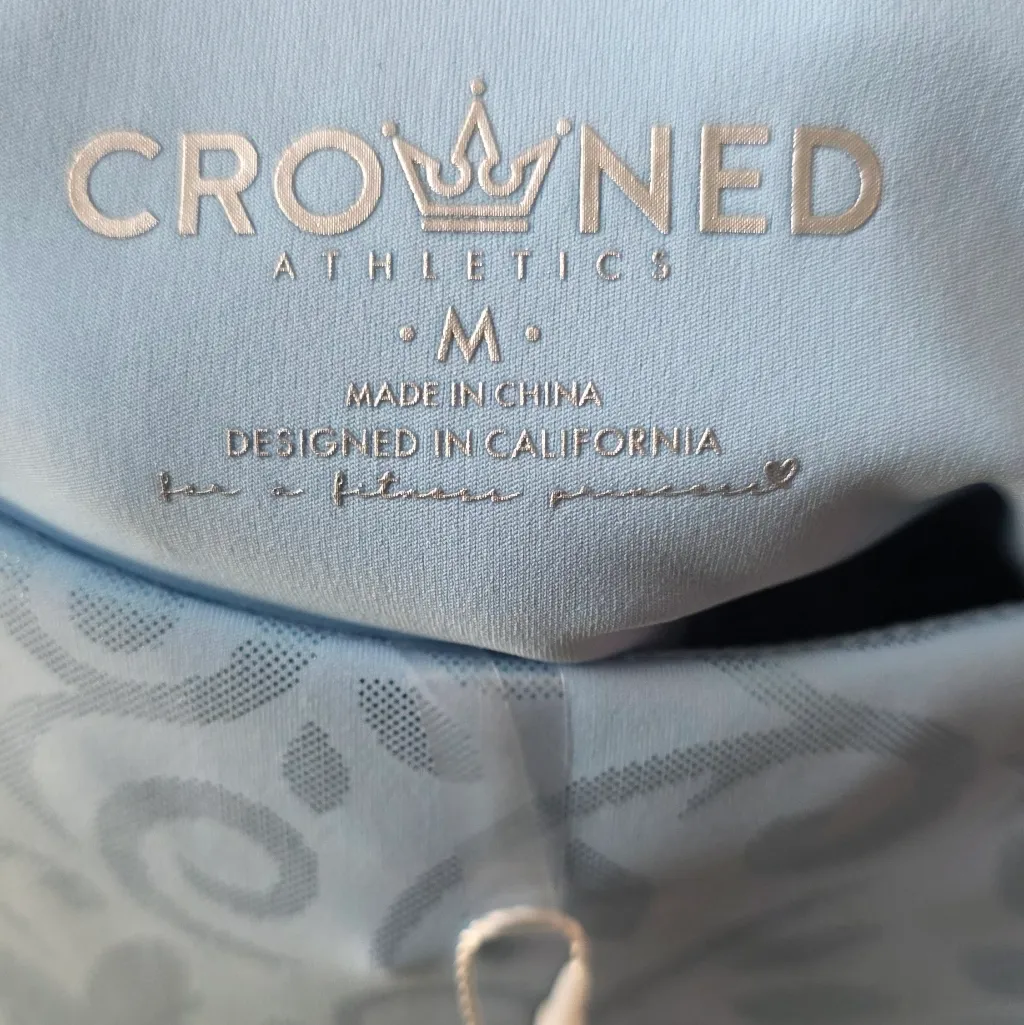 NWT Crowned Athletics After Midnight Princess Athletic Skort Size Medium Blue - Image 5