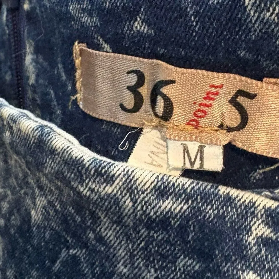 36.5 36 Point 5 Acid Wash‎ Skirt Size Medium - Image 9