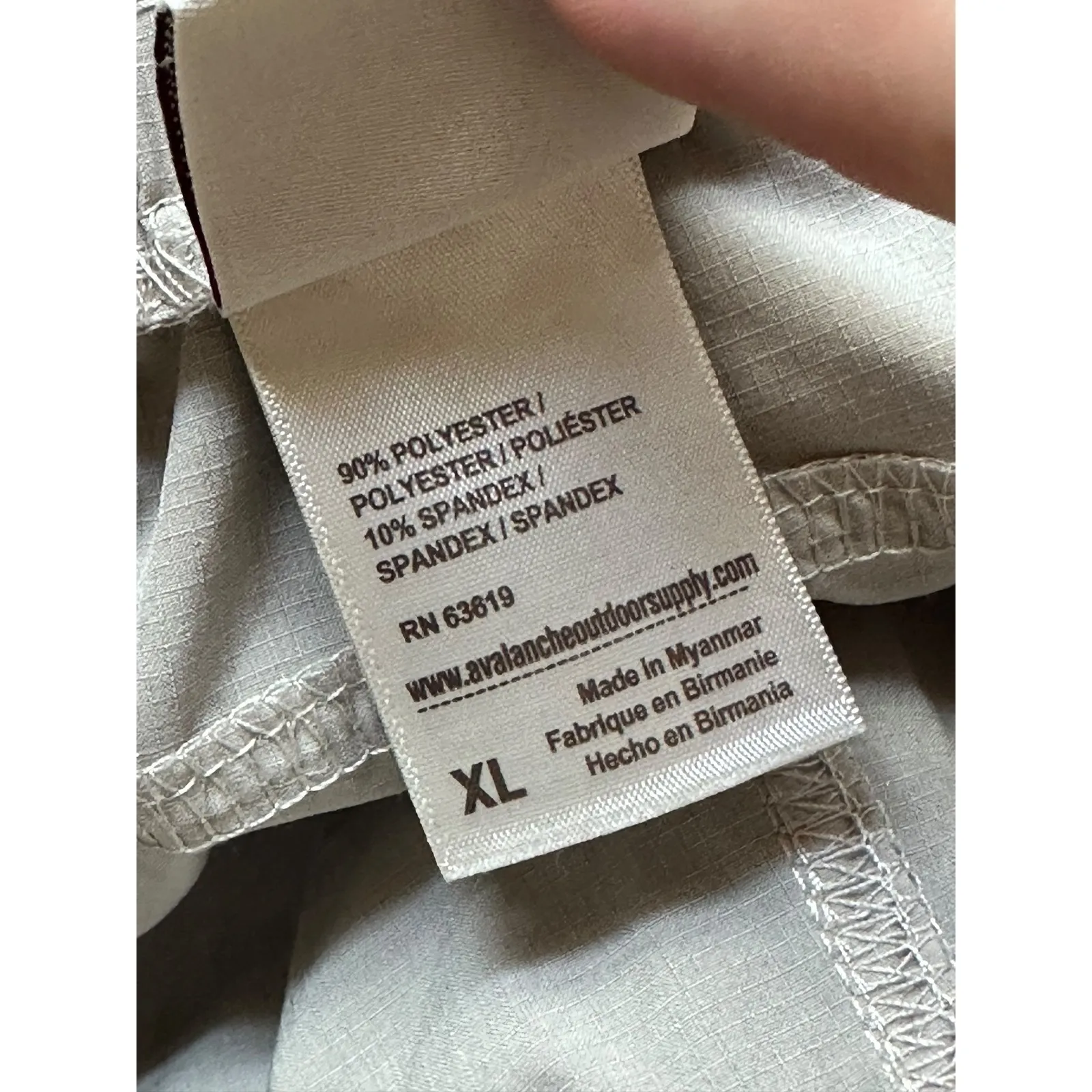 Avalanche Womens XL Pull‎ On Cargo Shorts Casual Elastic Waist Drawstring - Image 8