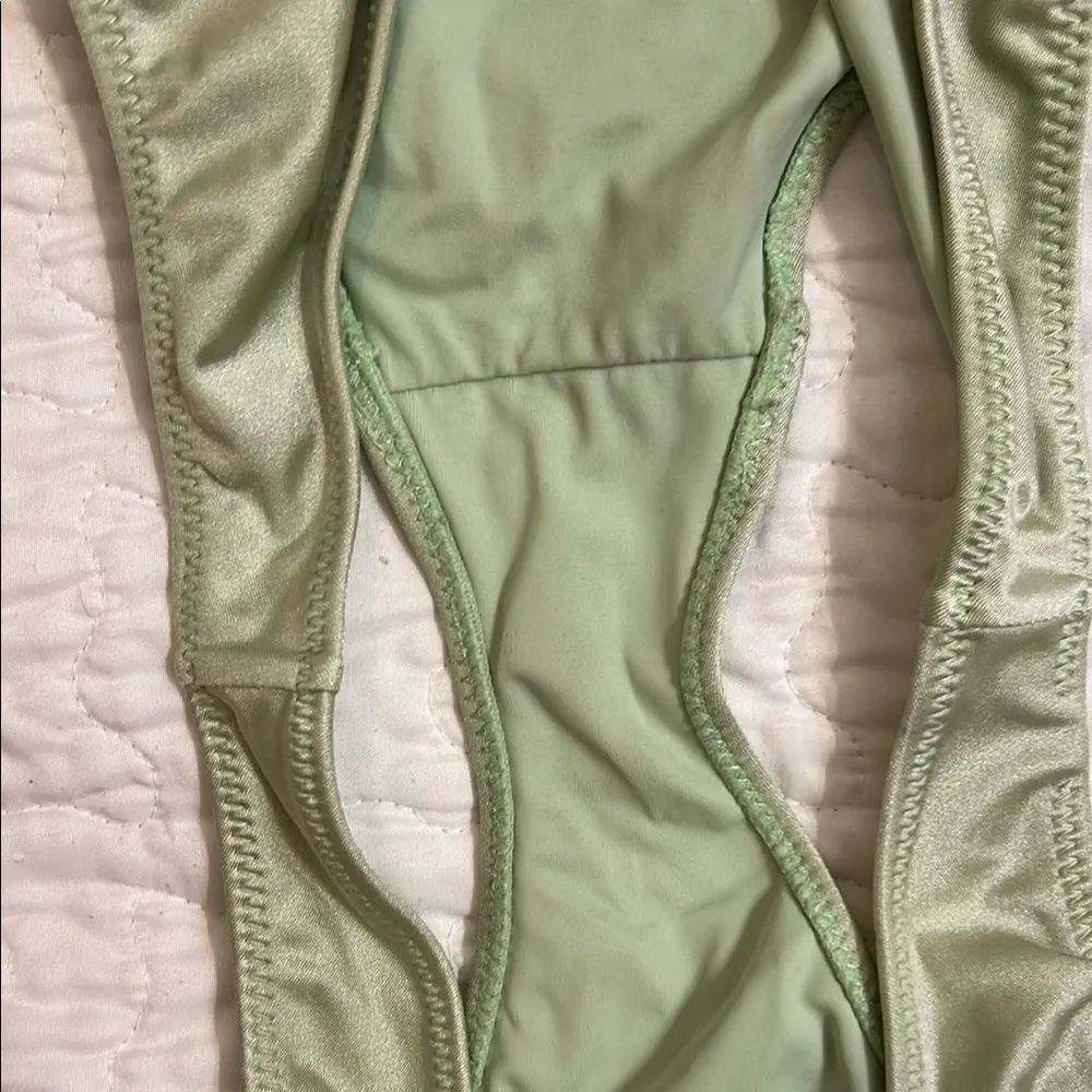 Pacsun Light Green Bikini Bottom - Image 3