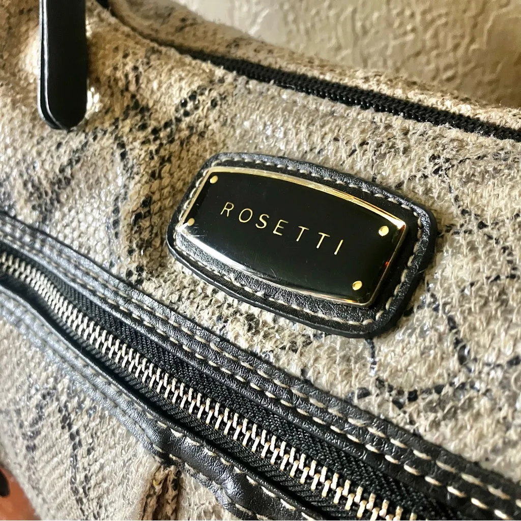 Rosetti snakeskin embossed bag - Image 2